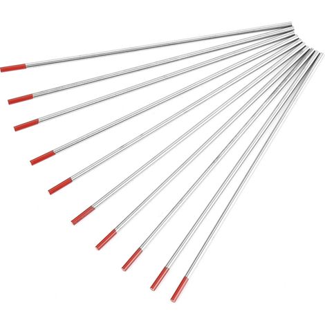 WT20 Wolfram-Elektrode, professioneller WIG-Schweißstab, 2 % Thorium-Benzin, für WIG-Schweißgeräte (2,4 mm  175 mm) (1/5)