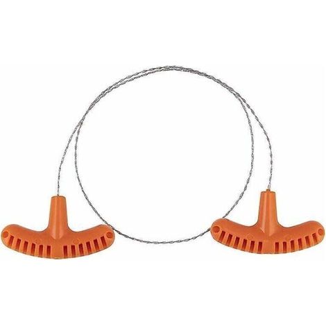 Scie à fil coupe tube PVC – Précision de coupe nette – Poignée ergonomique pour accès difficile – Outil plomberie professionnel