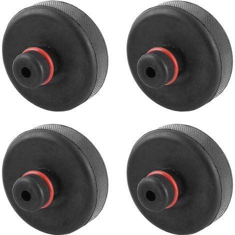 Adaptateur de rondelle de levage en caoutchouc pour cric, compatible avec Tesla Model 3/Model Y/Model S/Model X