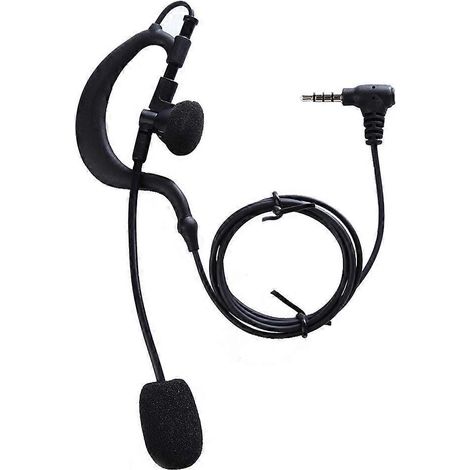 Vnetphone 3,5-mm-Schiedsrichter-Headset mit Ohrhaken und Intercom-Kopfhörern für V4 und V6