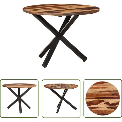 vidaXL Esstisch 100x100x75 cm Akazienholz Honigfarben (1/5)