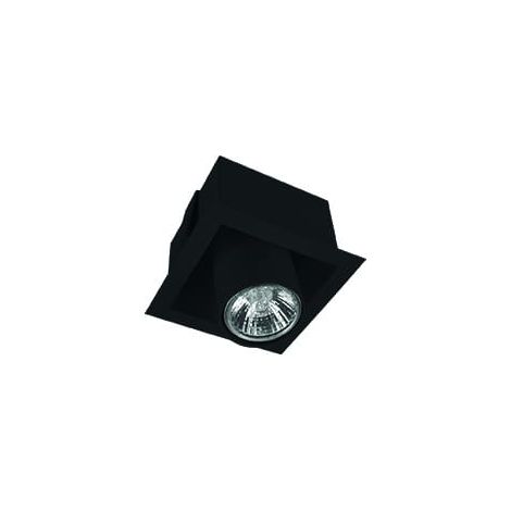 Spot encastré Nowodvorski Downlight noir carré GU10 (1/2)