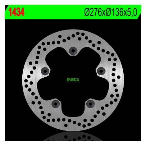 Disco de freno trasero NG para BMW R1200/1250 GS RT RS 2013-2020, 276 mm