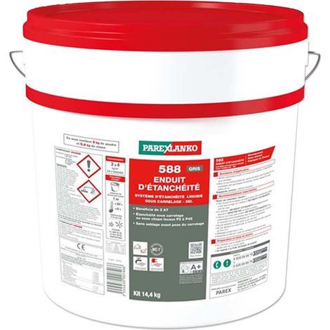 Desineo – Enduit d'étanchéité 14.4kg – Pour piscines et hammams – Bicomposant P4S – Application rapide sans sablage (1/4)