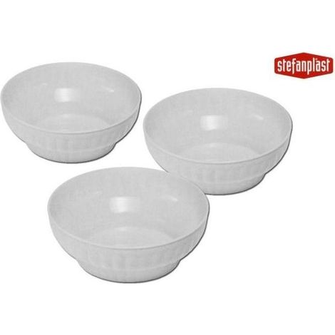 Insalatiera in plastica scodella costolata colorate 24 cm 3 Colori
