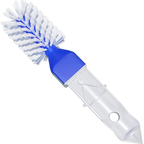 Brosse d'angle pour piscines, spas, marches et carrelages, nettoyage de piscine, brosse d'angle pour coins de piscines et spas One Piece (1/2)