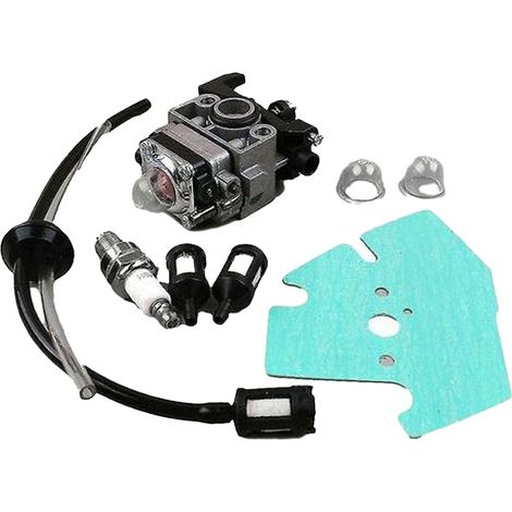 1 kit de carburador, compatible con motores Honda GX25, GX35 y HHT35, para cortacésped, generador y bomba de agua. (1/5)