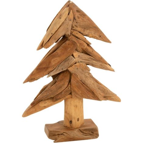 Arbre Déco "Morceaux Bois" 50cm Naturel (1/2)