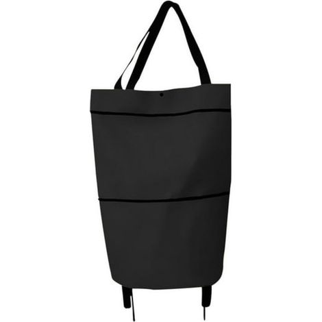 1 Chariot de courses, pliable, sac amovible, 30 L, 15 kg, pour shopping et voyage (1/5)