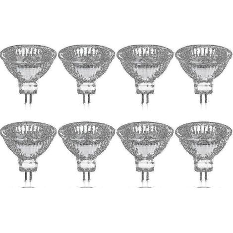 GU5.3 MR16 35W 12V warmweiße 2800K Halogenlampen, dimmbar, 8er-Pack (1/2)