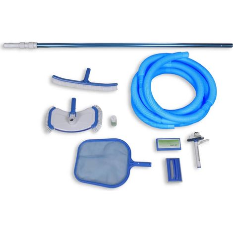 KOMPLETTES Pool Reinigungsset Poolset XXL Zubehör Set