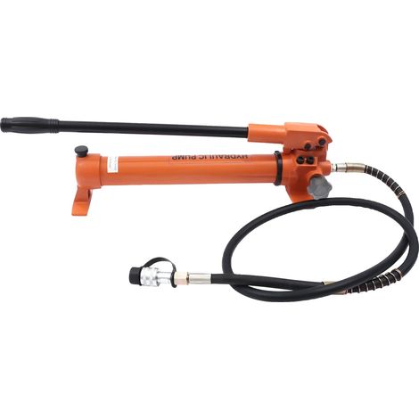 Pompe hydraulique manuelle, construction en acier durable, commutation automatique de pression (1/2)