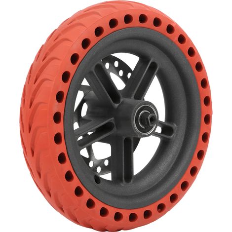 Roue arrière de 8,5 pouces pour kit de remplacement de scooter de frein à disque Xiaomi ProTire120MM (rouge) (1/5)