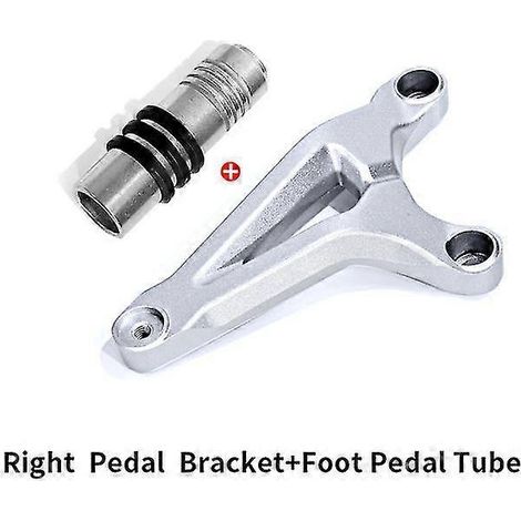 Verstärkte vordere und hintere Pedaleinheit für Super Soco Scooter TC TS Zubehör Verbindungshalterung Pedalrohr Pedal --rechts Fußrohr hinzufügen (1/5)