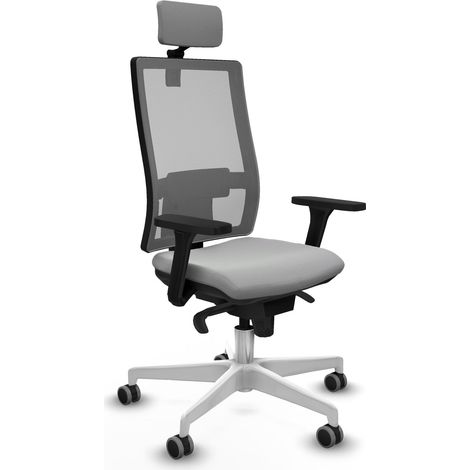 Bürostuhl piqueras y crespo Horna grau Mesh und Kunstleder