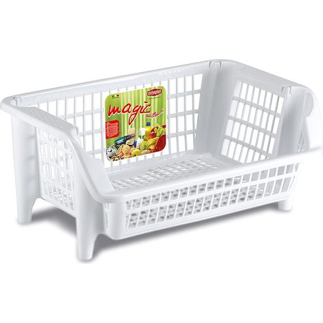 Stefanplast Cestello Magic Milleusi Bianco 54 x 38 x 25 Cm (1/2)