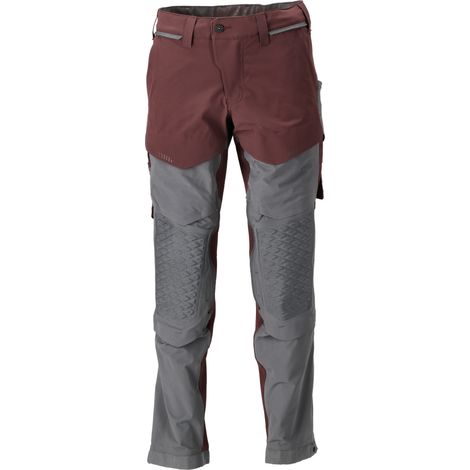 Mascot Hose mit Knietaschen 22279-605-2289 Gr. 90C54 bordeaux/anthrazitgrau (1/5)