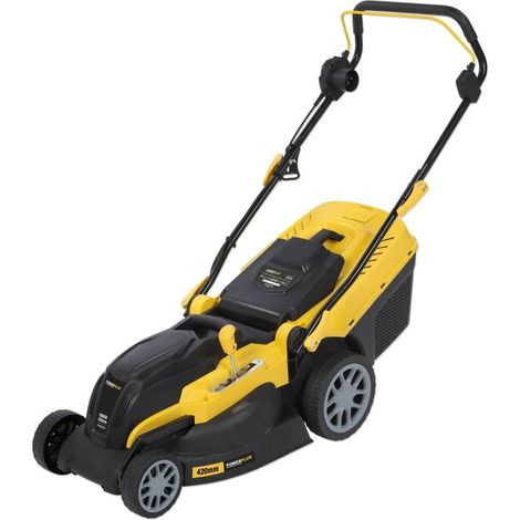 Cortacesped electrico 2 kw powerplus ancho de corte 42 cm