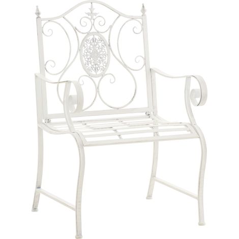 Silla del Punjab Blanco antiguo