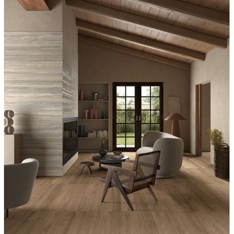 Carrelage Imitation Parquet COCOON DAMA 20x150 cm Noisette Dama (1/2)
