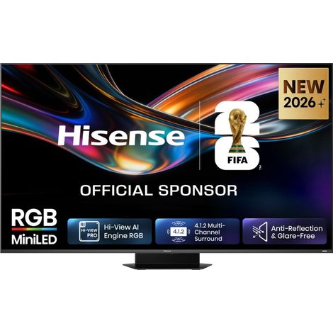 Hisense 85UR9S 2,16 m (85") 4K Ultra HD Smart TV Wi-Fi Grigio 5000 cd/m²