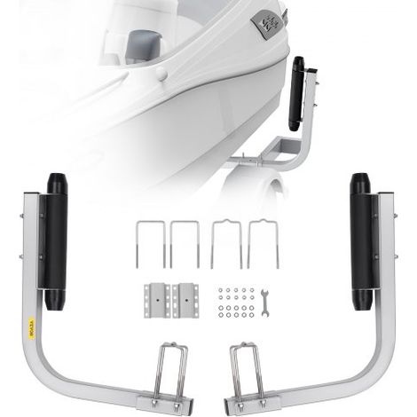 Guides de Remorques de Bateaux 52 cm Largeur Réglable de 19 cm (1/5)