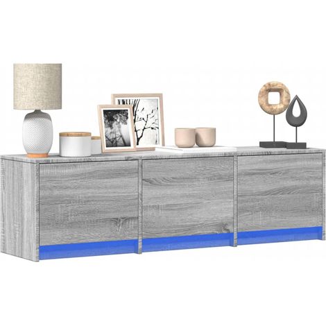 Maison Exclusive - Mobile TV Grigio Sonoma 140 x 34 x 40 cm Legno multistrato
