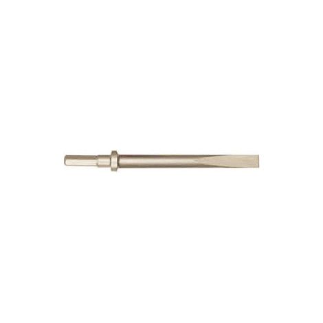 Mecafer - Burin hexagonal plat pour marteau burineur - 120117