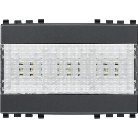 VIMAR - 20384 Luz de emergencia LED 3M 120-230V Gris