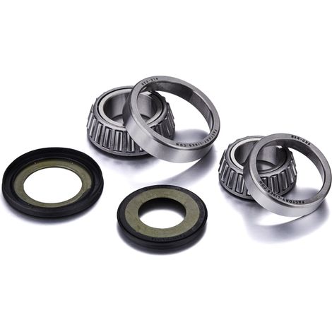 Cojinetes de dirección de fábrica con retenes para Kawasaki KLX 250 / 650, Suzuki DR / GS / GSF / GSX / VS, Yamaha FZ / XJ / XJR / XV / XVS / YZF / T7 Tenere (22-1004)
