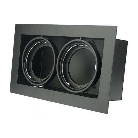 Luminaire gtv Pireo noir 200 mm design moderne