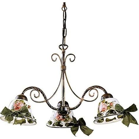 CLASSIC NAPOLI C364-3, Lampe de plafond en céramique, Ferroluce (1/4)