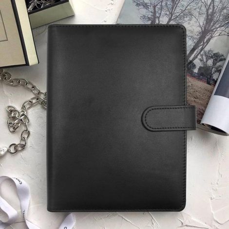 Classeur budget A6 à fermeture zippée, organiseur d’argent avec 12 enveloppes et 21 étiquettes, noir (1/4)