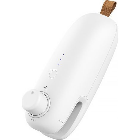 Mini Scelleur, Soudeuse Sac Plastique, 2 en 1 Portable Plastique Thermoscelleuse Machine Sous Vide Alimentaire Scellant Portable pour les Sacs Scelleuse Alimentaire (1/5)