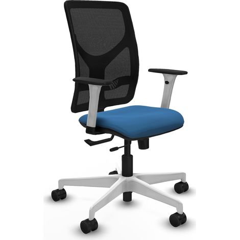 Bürostuhl piqueras y crespo Motilla hellblau Kunstleder (1/2)