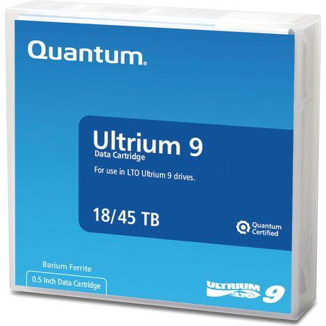 Quantum MR-L9MQN-01 medio de almacenamiento para copia de seguridad Cinta de datos virgen 18 TB LTO 1,26 cm