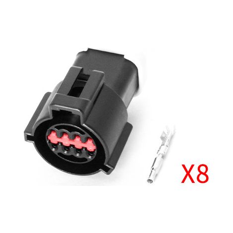 Le connecteur automobile domestique DJ7087A-1.5-11/21 convient aux prises télescopiques du support de moteur de pédale. (1/4)