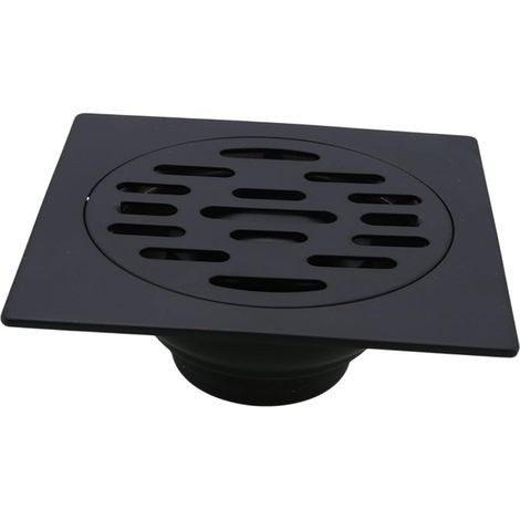 Couvercle De Drain De Acier Inoxydable Noir Siphon Anti - Odeur pour Salle (1/5)