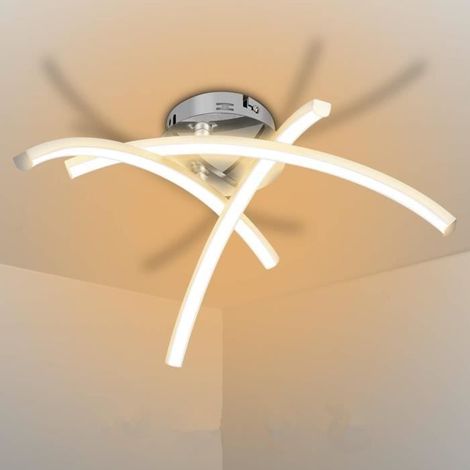 Plafonnier LED - Non spécifié - 18W - 3 barres lumineuses - 1440LM - Blanc chaud (1/4)