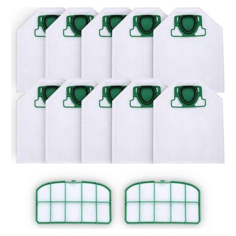 Pièces de rechange pour sac à poussière pour aspirateur Vorwerk Kobold Vk200 Fp200 (1/3)