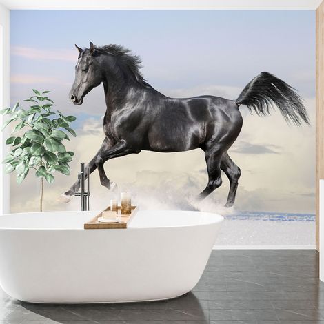 Papier peint panoramique - Cheval - 130 cm x 95 cm (1/4)