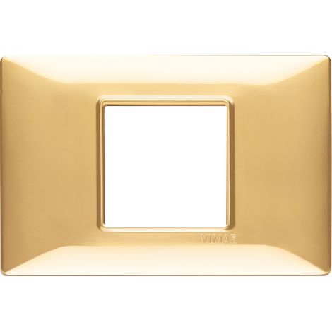 VIMAR - 14652.24 Placca 2M centrali oro lucido