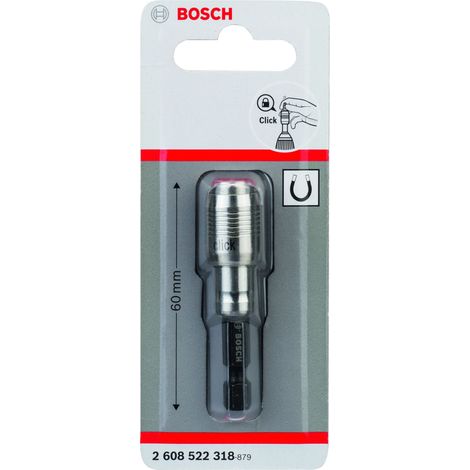Porta-puntas universal Bosch - 1/4\ - 14 mm - hexágono interior - longitud 60 mm
