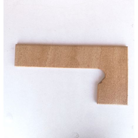 Battiscala destro klinker per serie esmaltados columbia colore beige - 1pz (1/2)