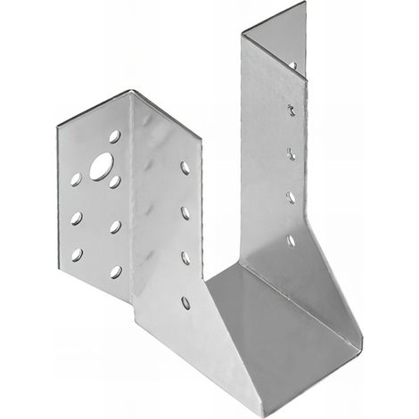 Sabot de charpente galvanisé à ailes extérieures - Larg. 70 x Ht. 155 mm