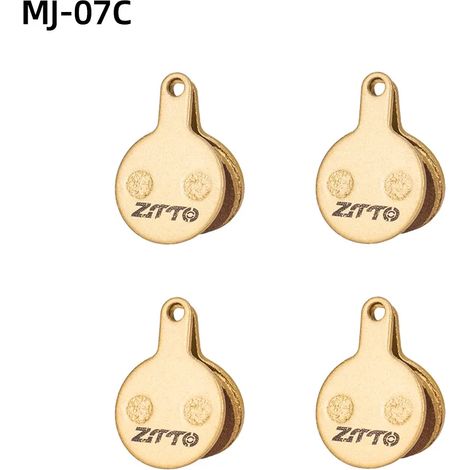 Plaquettes de frein VTT tout métal en 4 pièces, compatibles avec les freins à disque MT200, M8000, M785, G03TI, G04TI, DB1 Level Guide Code, DB1, BB5, BB7, CR, MT2, MT4 et R1. (1/5)