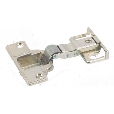 Hettich – Charnière pour meuble à frigo – Acier nickelé – Boîtier 35mm – Profondeur 12,8mm – Réglage de recouvrement intégré