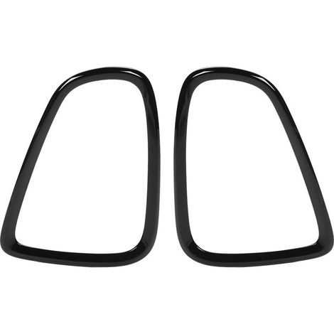 Cadre de Feu Arrière 51132296296 Garniture de Lampe Gauche Droite, Ensemble de Couvercles D'anneau de Couverture pour Cooper Hatchback Convertible Roadster S JCW R56 R57 R58 R59. (1/5)