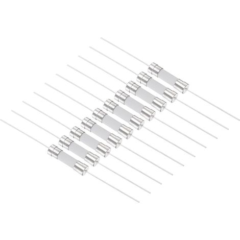 F5A 5A 250V 5mm x 20mm Fusible à Soufflage Rapide 10Pcs Argenté (1/5)