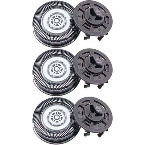Têtes de rechange Philips SH71 3pcs - Compatible série 7000/S5000 (S5531/S5533/S5535/S7732/S7735/S7888) - Angulaires - Rasage précis - Hommes (1/4)
